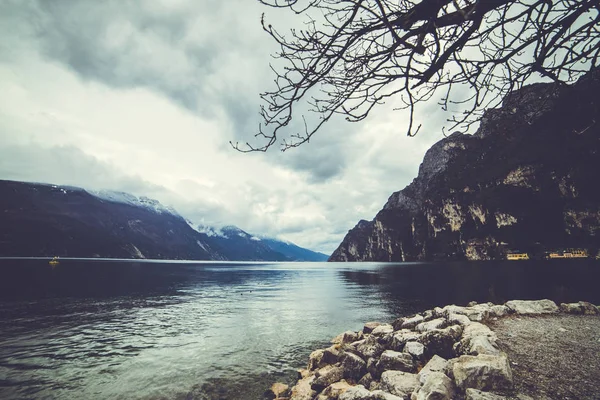 Riva del Garda. İtalyan mimarisi. 