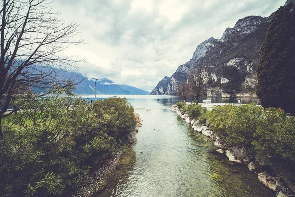 Riva del Garda. İtalyan mimarisi. 