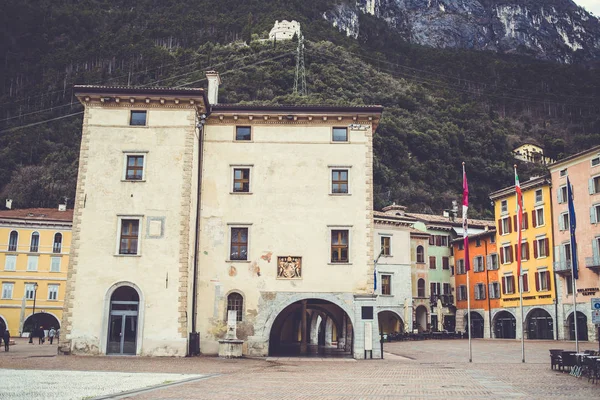 Riva Del Garda Arquitectura Italiana — Foto de Stock