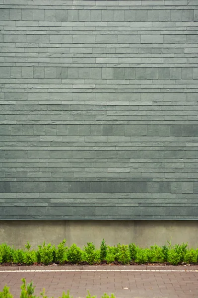 Moderne Veredelungsmaterialien Bauwesen Fliesen Der Fassade — Stockfoto