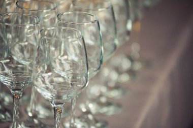 Hizmet tablo. Düğünde dekore edilmiş büfe