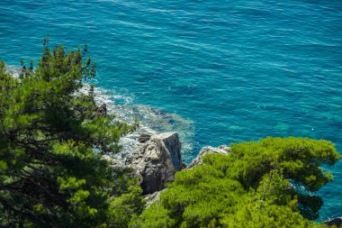 Karadağ'ın güzel deniz manzarası