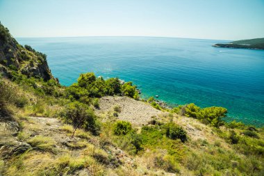 Karadağ'ın güzel deniz manzarası