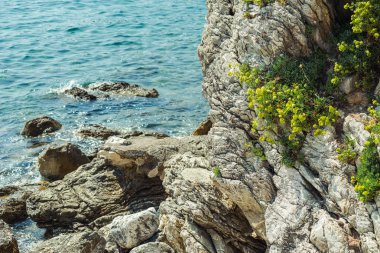 Dağlarda güzel deniz kıyıları