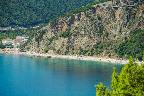 Prachtige Zeegezicht Van Montenegro — Stockfoto