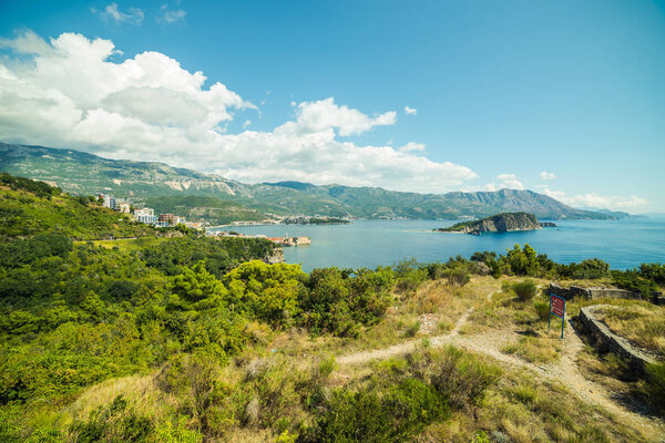 Beautiful seascape of Montenegro