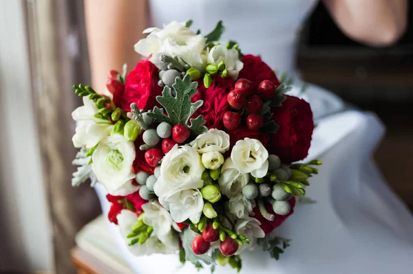 Beautiful Wedding Bouquet Flowers — Stock Photo, Image