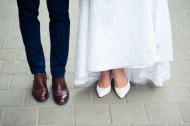 Gelin ve Damat düğün gününde