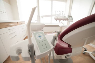 Hastalar için modern diş sağlığı kliniği.