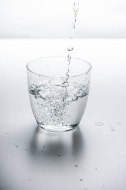 Bir bardak temiz su.
