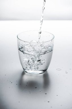 Bir bardak temiz su.