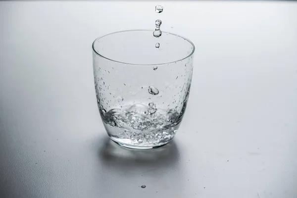 A glass of clean water