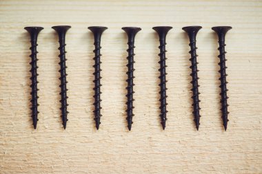 Ahşap ayrıntılar için bir donanım seti.