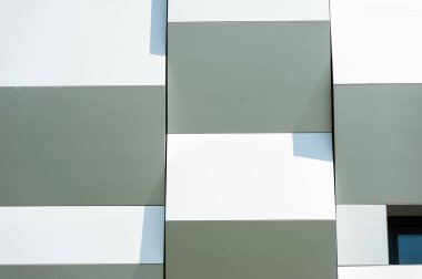 Modern şehir binası modern cephe dekorasyonu