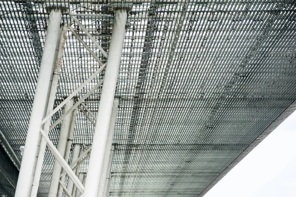 Grandes Estruturas Construção Metal Construção Moderna — Fotografia de Stock