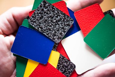 toz kaplama ürünleri ve renk çizelgesi