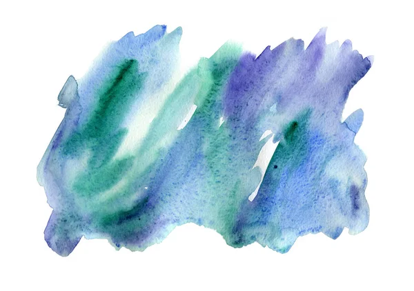 Abstract Watercolor Isolated White Background — Stock Photo, Image