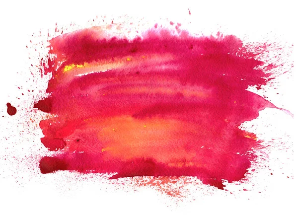 Beyaz arka plan üzerinde izole soyut suluboya