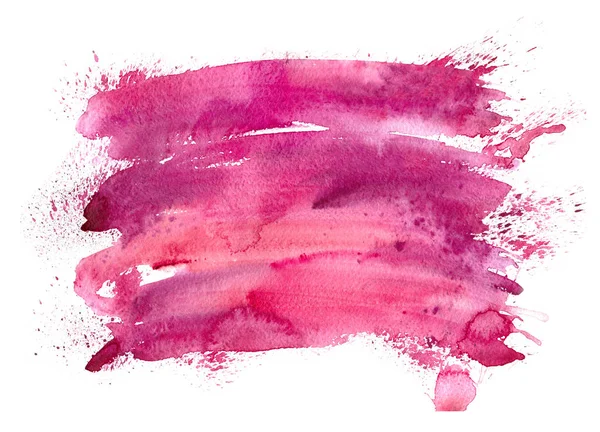 Beyaz arka plan üzerinde izole soyut suluboya