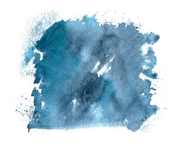 Peinture Main Aquarelle Hiver Fond Abstrait — Photo