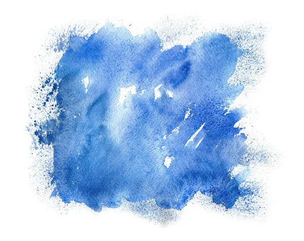 Hand Verf Aquarel Winter Abstracte Achtergrond — Stockfoto