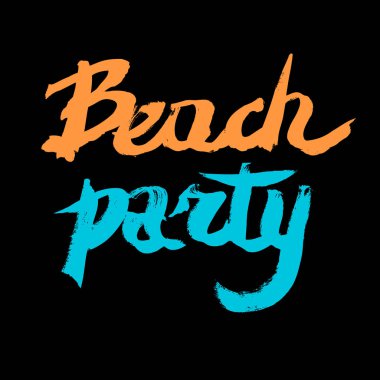 plaj partisi oturum el çizili stil