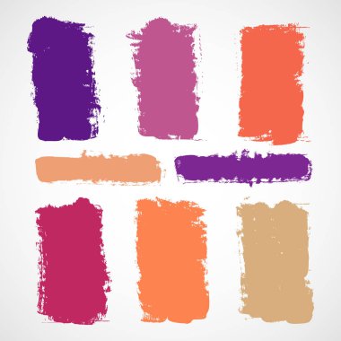 Grunge tasarım öğeleri. Basit tarzı