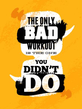 Yaratıcı motivasyon teklif şablonu ilham verici spor salonu.