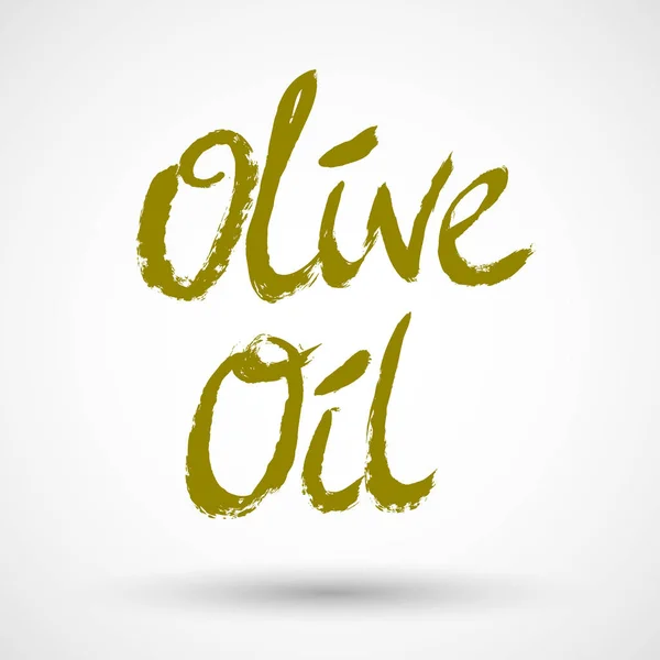 Oliwa Oliwek Produkt Znak — Wektor stockowy