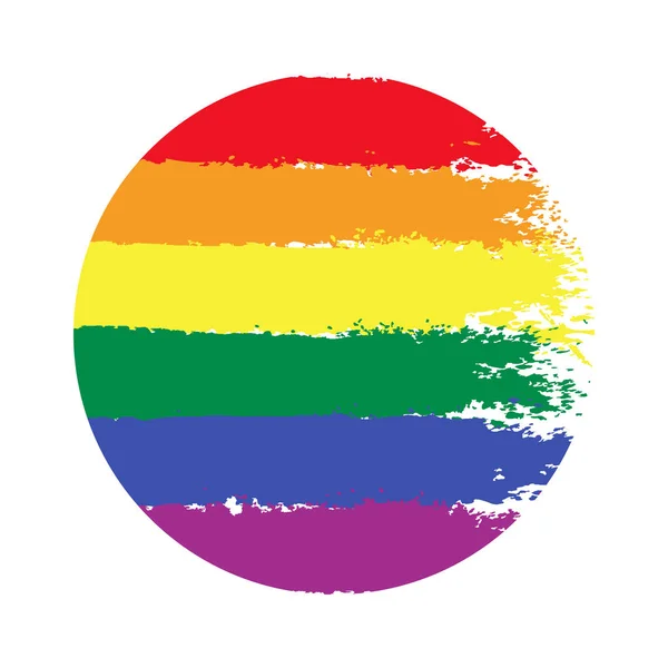 Lgbt Gay Lésbica Orgulho Arco Íris Textura — Vetor de Stock
