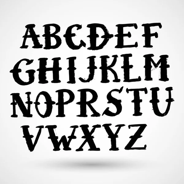 Ручной Шрифт — стоковый вектор