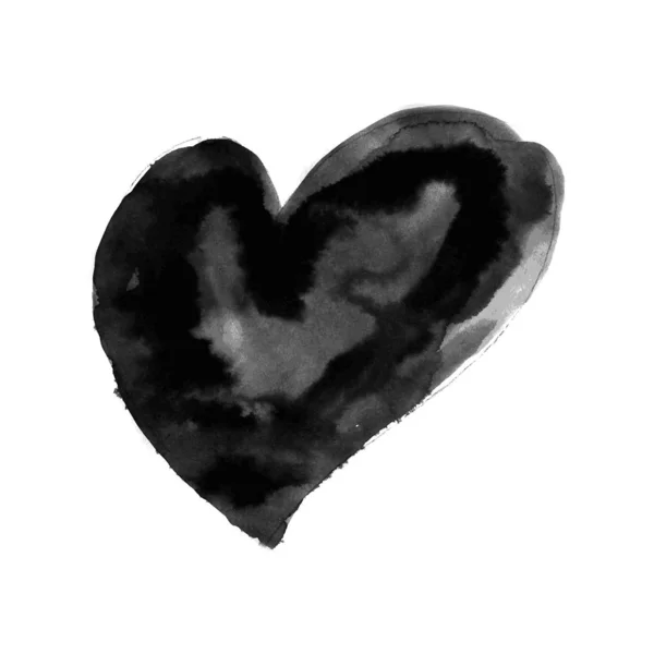 Beyaz arka plan üzerinde izole grunge kalp