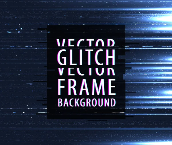 Vector glitch textuur. — Stockvector