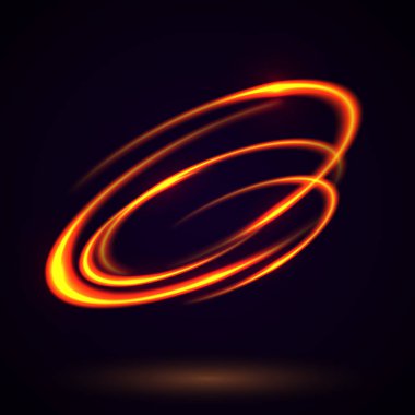 Dairesel Mercek parlaması.