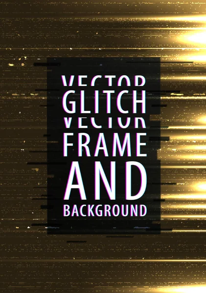 Vector glitch textuur. — Stockvector