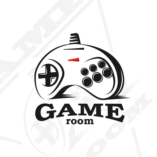 Logotipo do gamepad vetorial . —  Vetores de Stock