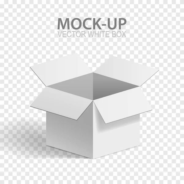 Vector mock-up vak. — Stockvector