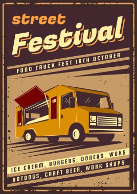 Yemek dağıtım afişi.