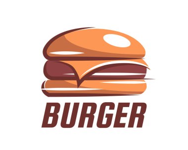 Fast food Retro amblemi.