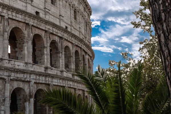 Вид Колизей Колизей Известный Флавийский Амфитеатр — стоковое фото