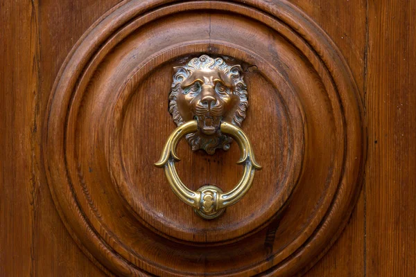 Close Rustic Old Door Florence Italy — Stock Photo, Image