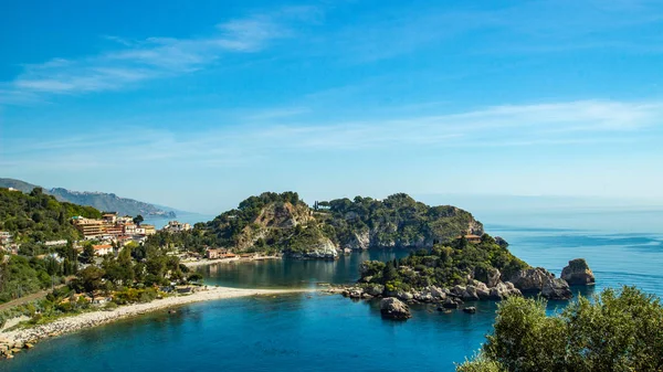 Itália: Vista da ilha de Isola Bella — Fotografia de Stock