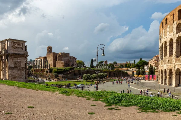 Vista del Coliseo o Coliseo — Foto de Stock