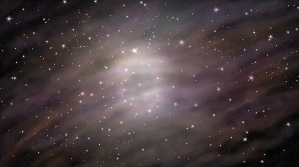 Space Universe Galaxy Nebula Stars Illustration — Stock Photo, Image
