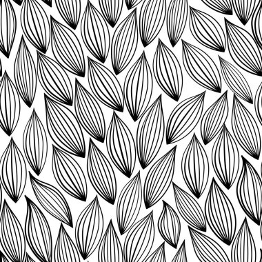 Kusursuz desen. Sonbahar yaprakları dökülüyor. Görüntü.