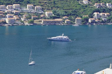 Karadağ Kotor 'daki St. John Kalesinden Bakış