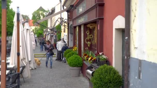 Stare miasto w Szentendre — Wideo stockowe