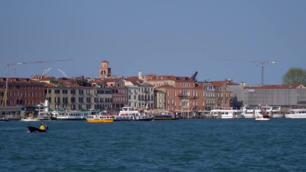 Венецианский Большой канал — стоковое видео