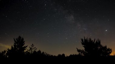 Yıldızlı Gökyüzü ve Gün Doğumu