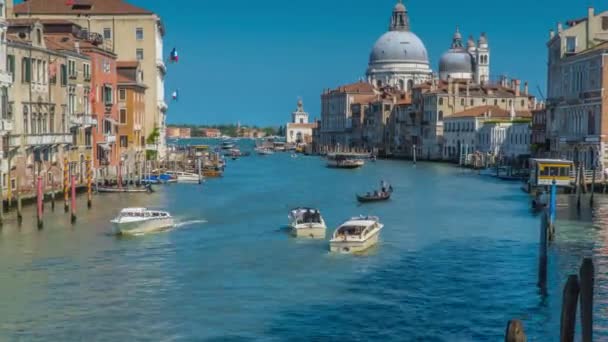 Венецианский Большой канал — стоковое видео